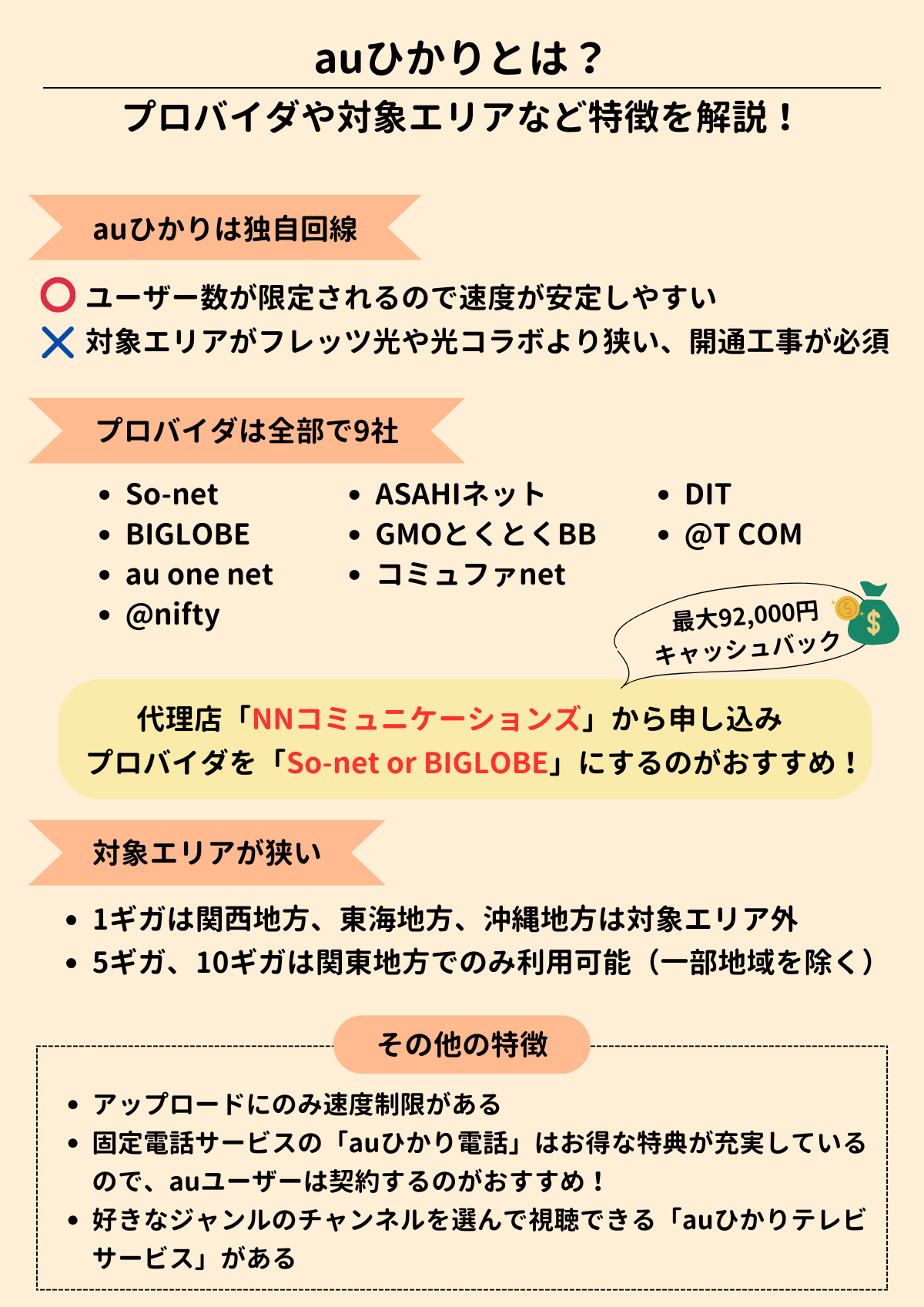 auひかり　評判